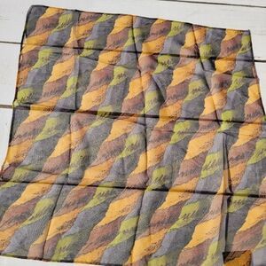 J. Garcia Art in Neckwear for Women Silk Scarf ~ Abstract ~ Neck, Hair, Bag Tie